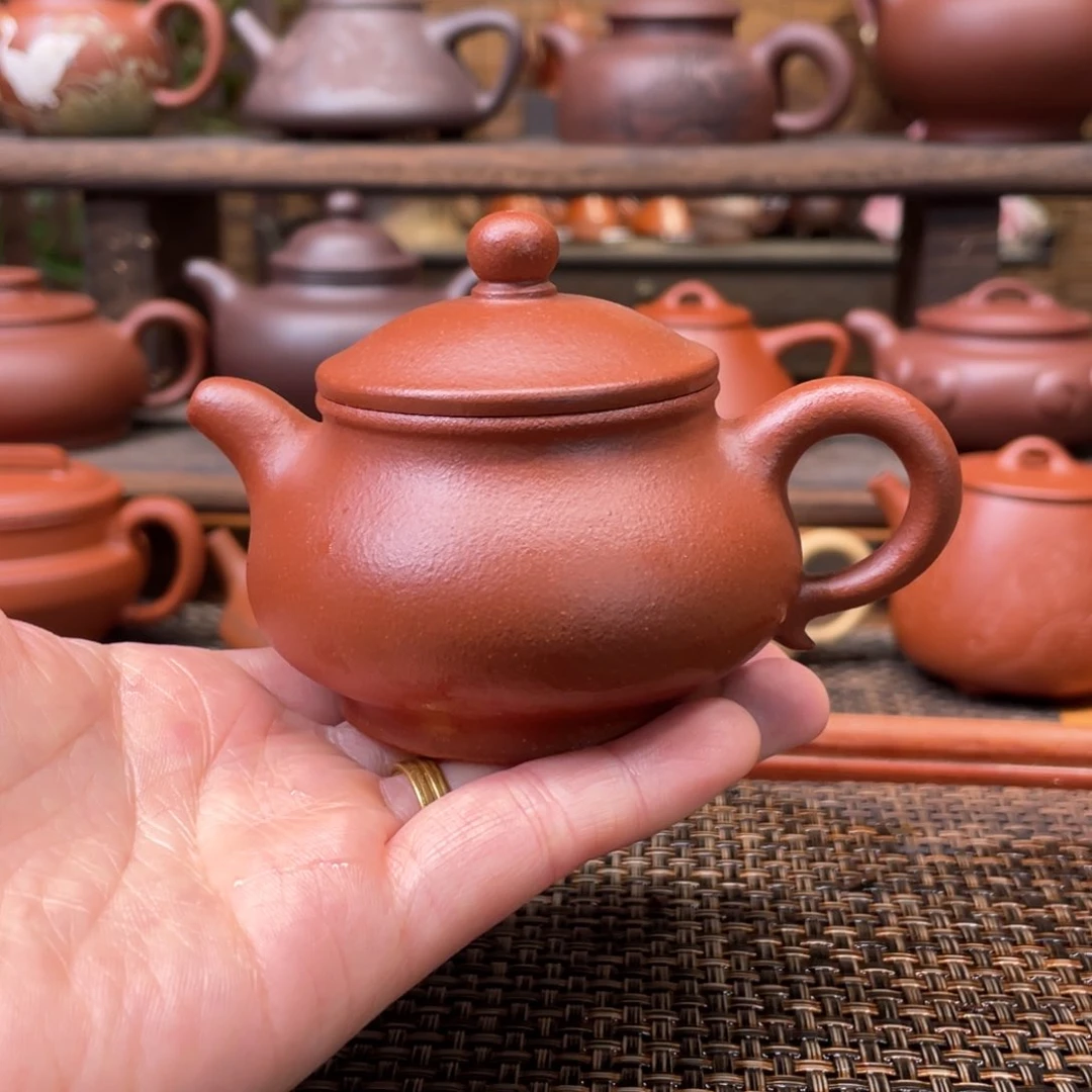 茶壶紫砂宜兴原矿紫砂手工制120