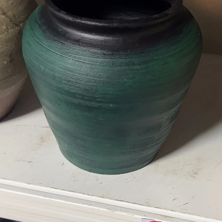 绿色坛子高20口14默认打孔