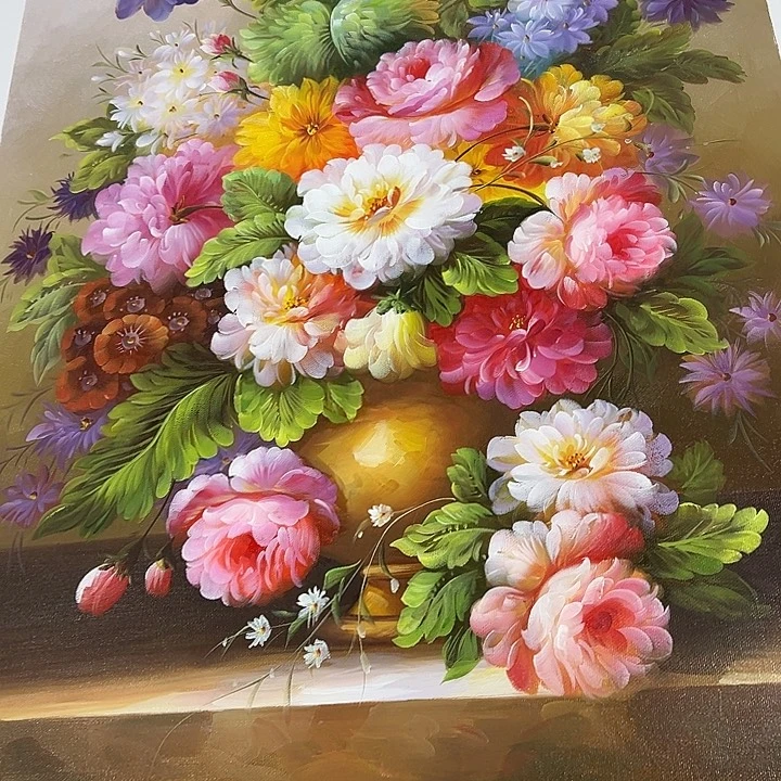 油画恭喜嘻嘻一直嘻嘻