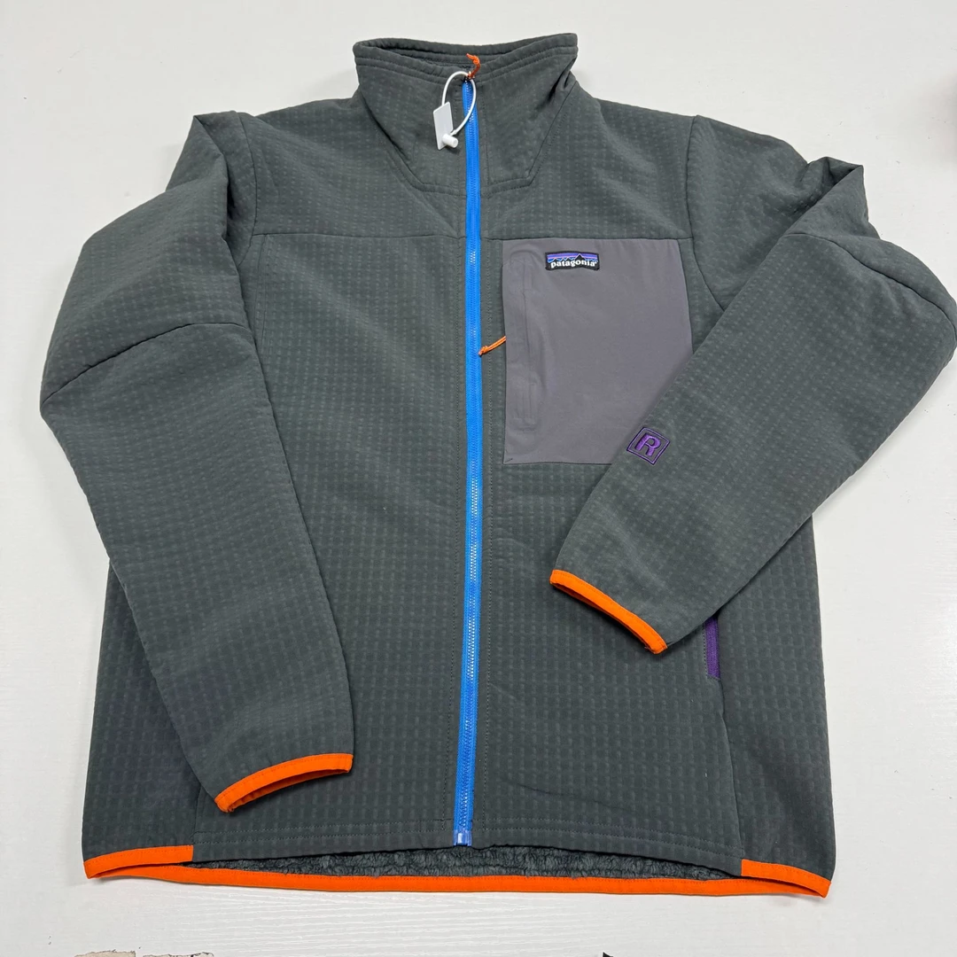 R2/TechFACE立领夹克抓绒户外男士新款防风保暖外套