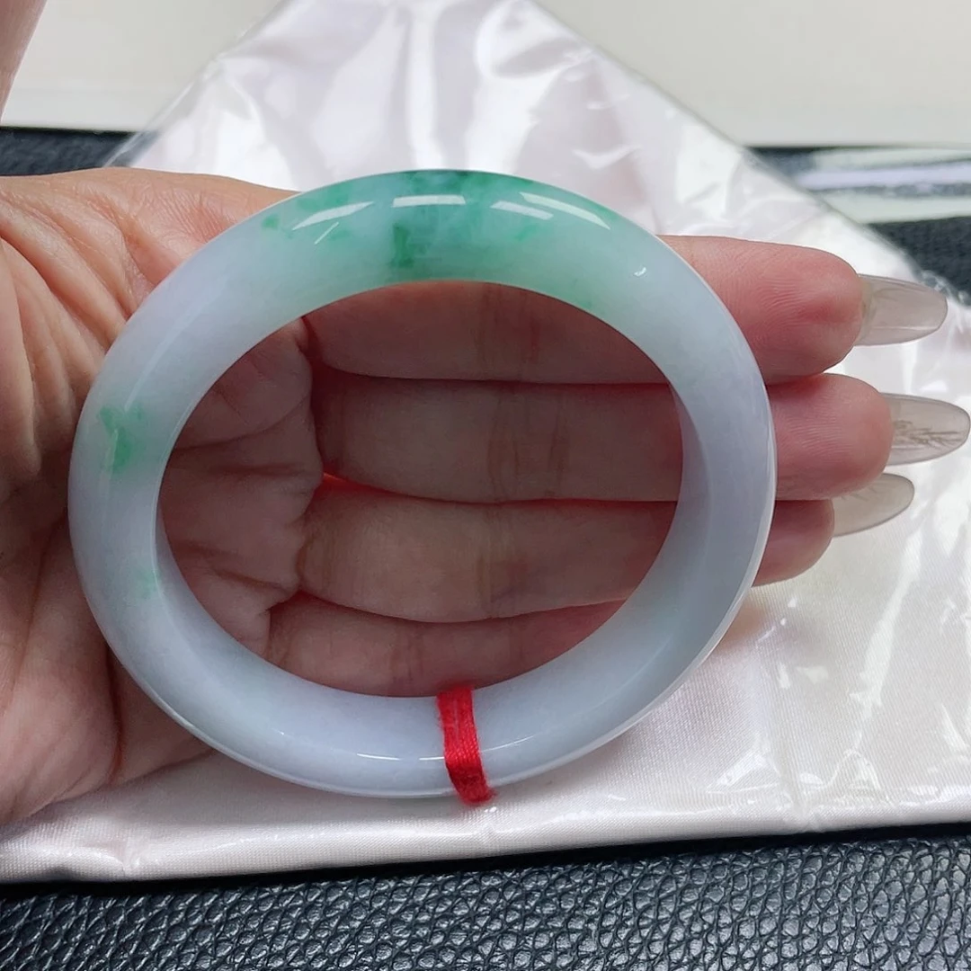 未镶嵌手镯翡翠缅甸翡翠57+