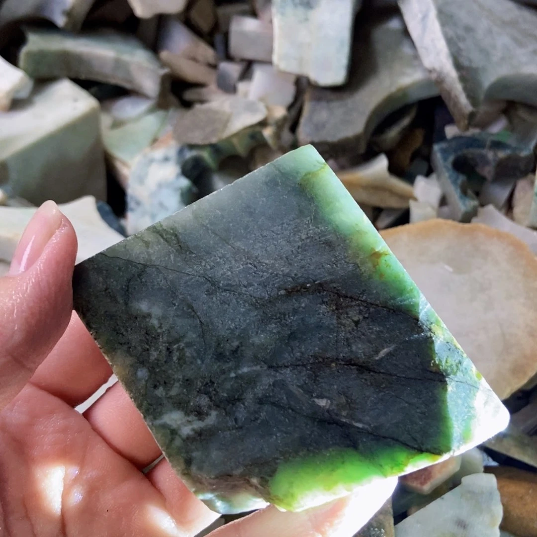 翡翠未镶嵌颈饰天然翡翠