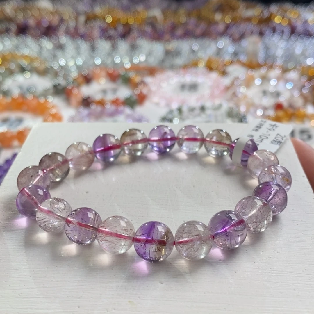 水晶手链未镶嵌柳*猪