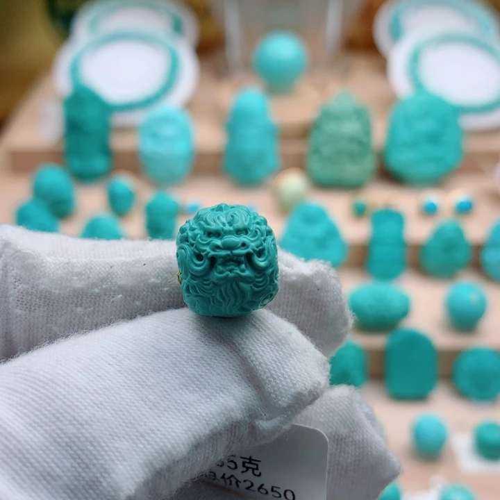 绿松石未镶嵌配饰