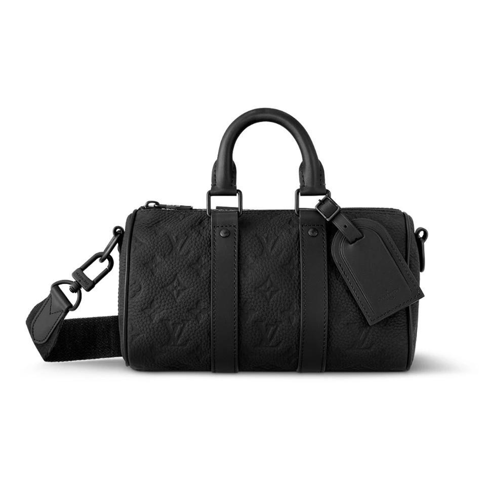 全新未使用 LouisVuitton/路易威登 keepall25手提斜挎包男女同款
