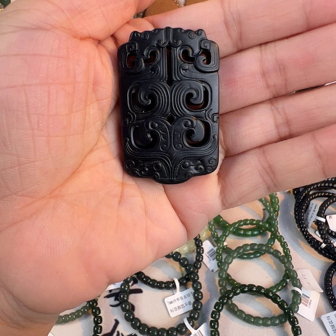 手链未镶嵌和田玉（糖玉）