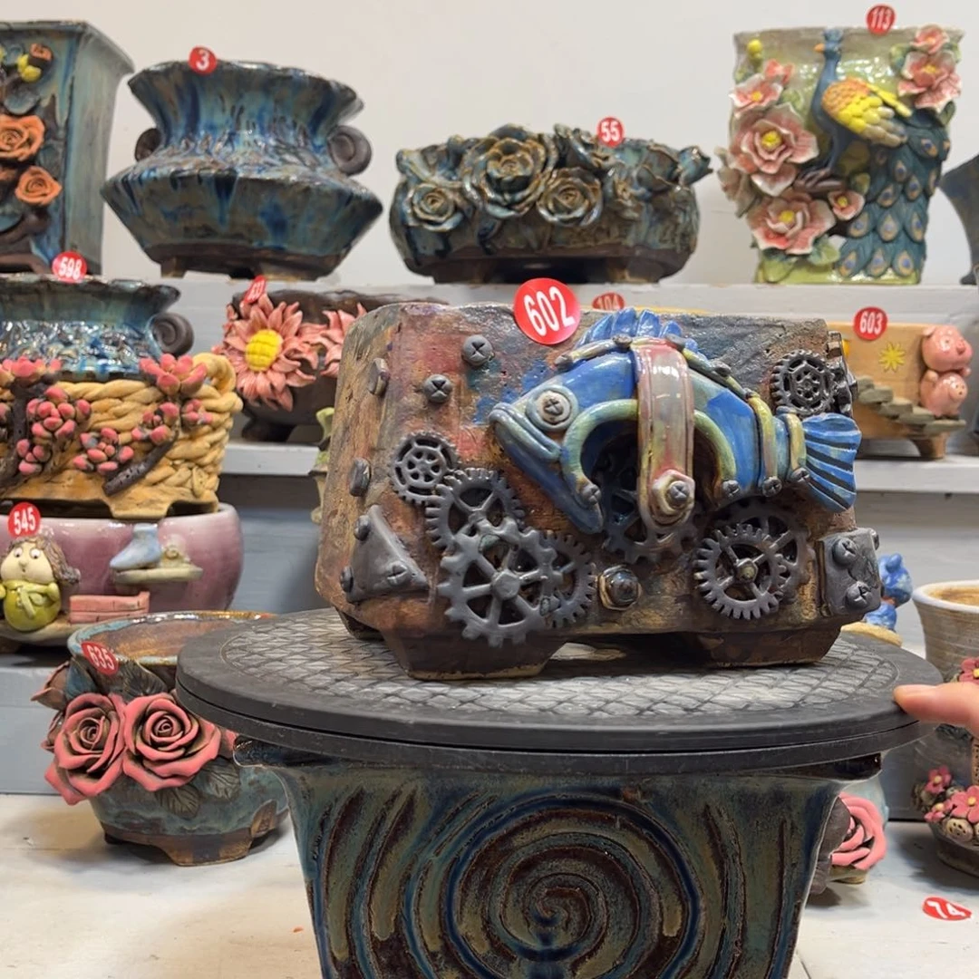 陶瓷福利602 号陶然花盆