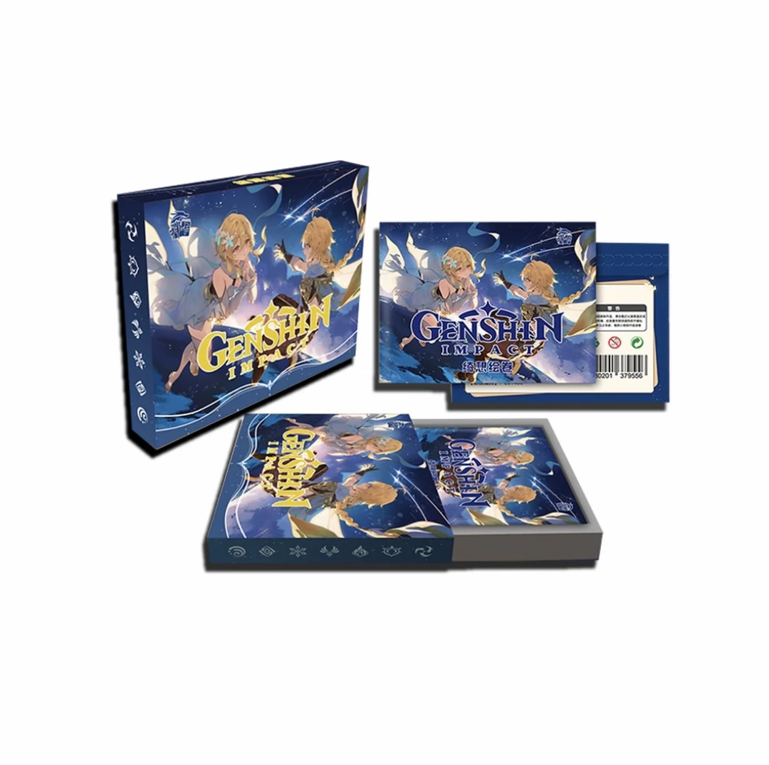 卷卷【神卡~绮想绘卷  】元神系色纸-二创精美色纸（默认代拆）