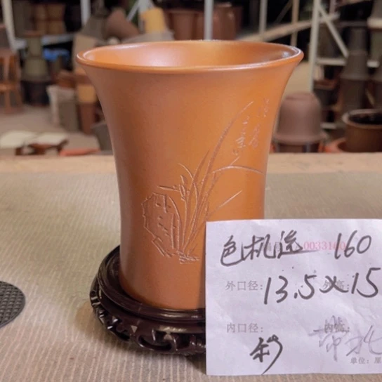紫砂花盆紫紫砂盆