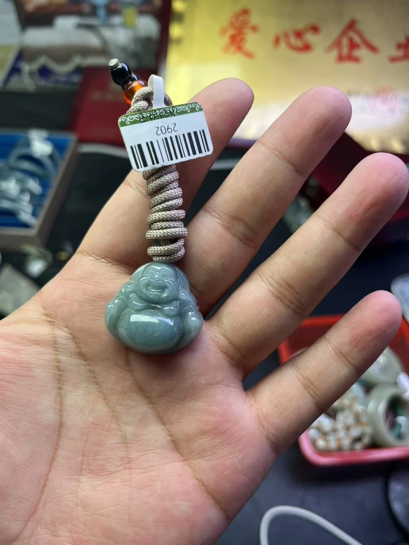 天然翡翠佛公吊坠多样性拍一发一