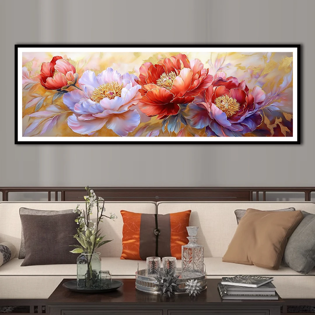 【新疆长绒棉绣布礼盒版】7181梦中归十字绣大格160x50cm满绣48色