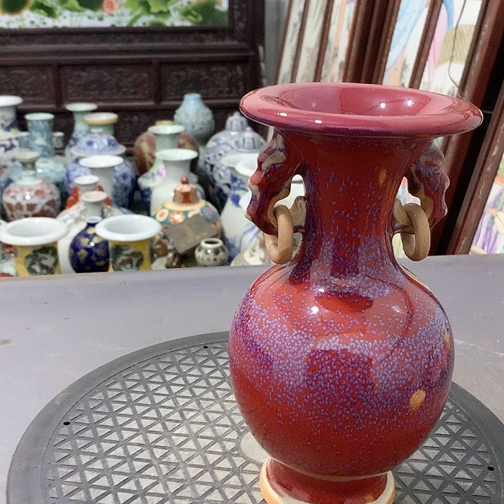 陶摆件博古架陶瓷摆件