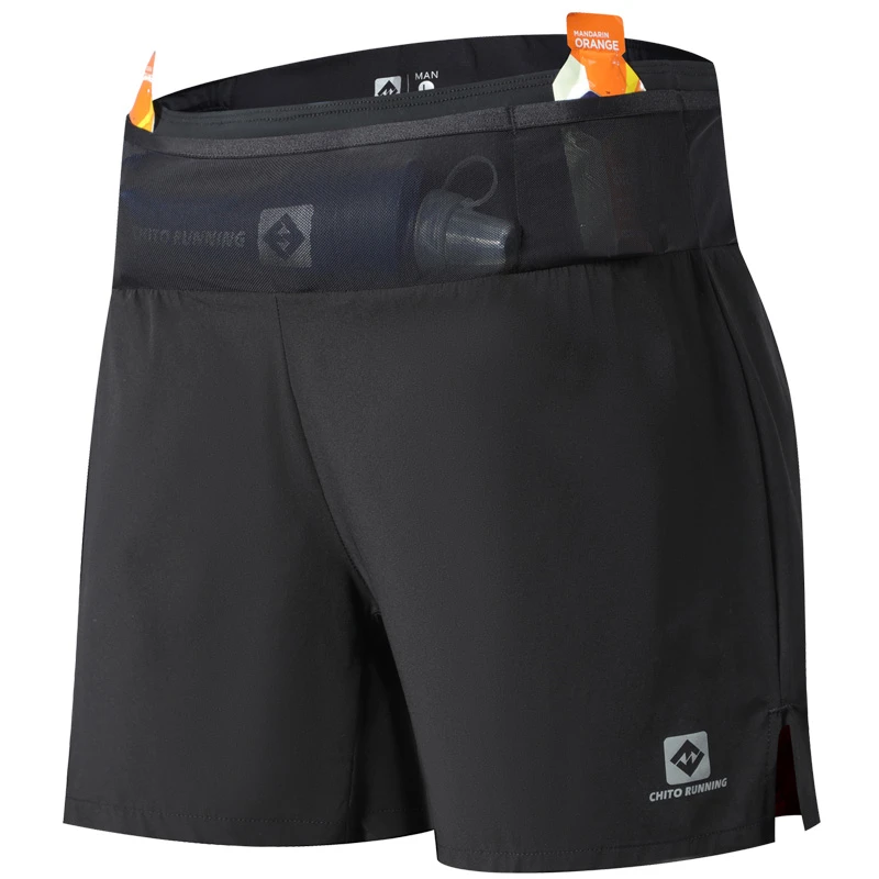 CHITO驰道男子马拉松越野速干手机多口袋跑步越野短裤可装多功能
