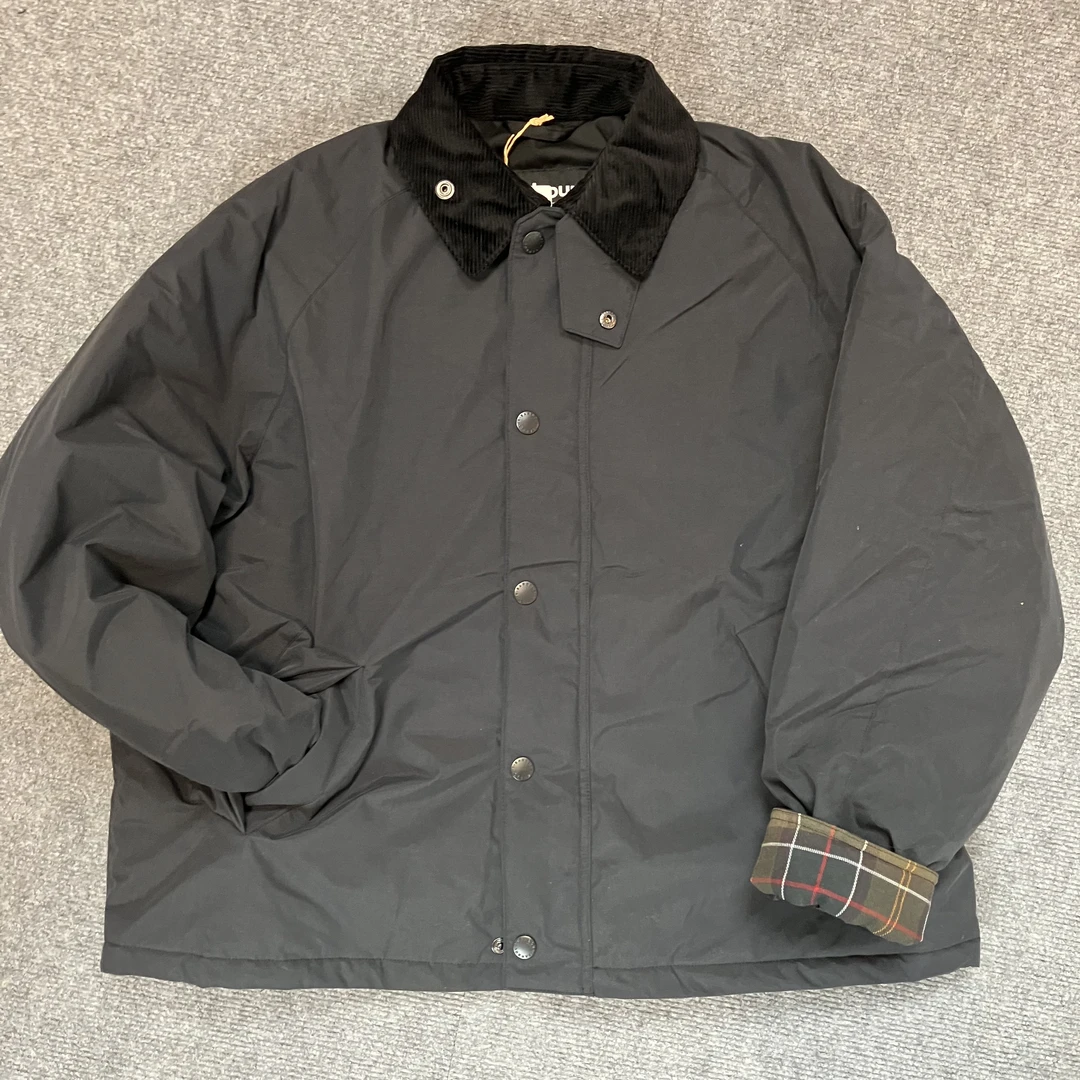 宽松型厚款短款翻领长袖棉服棉衣休闲黑色户外连帽