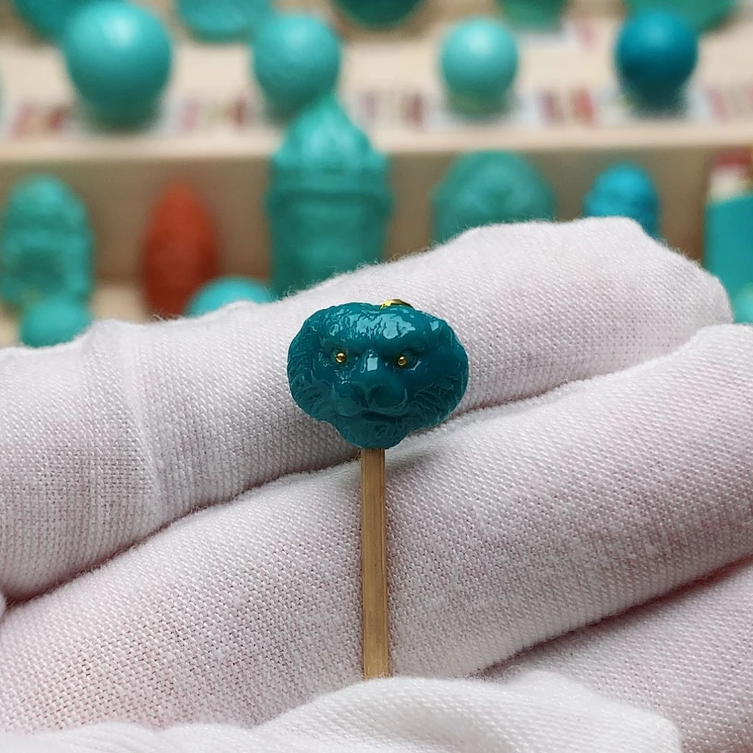 绿松石珠宝奇石未镶嵌楚*