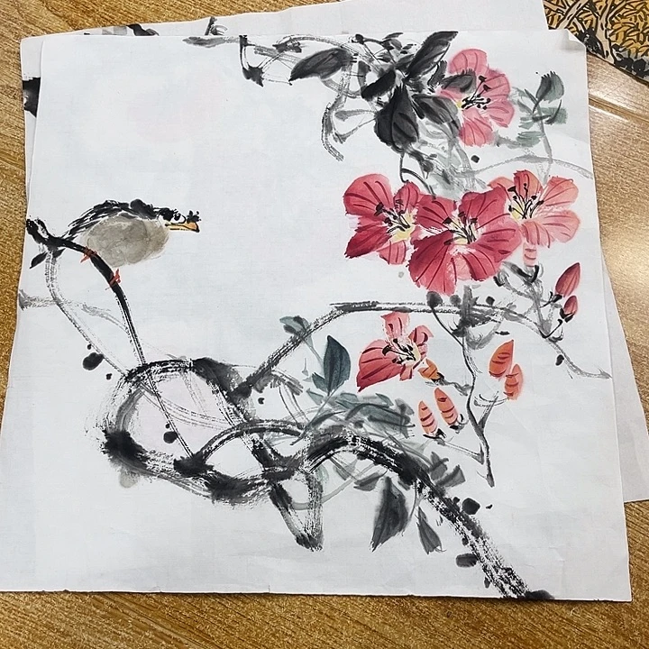 姜奇老师花鸟作品33×33