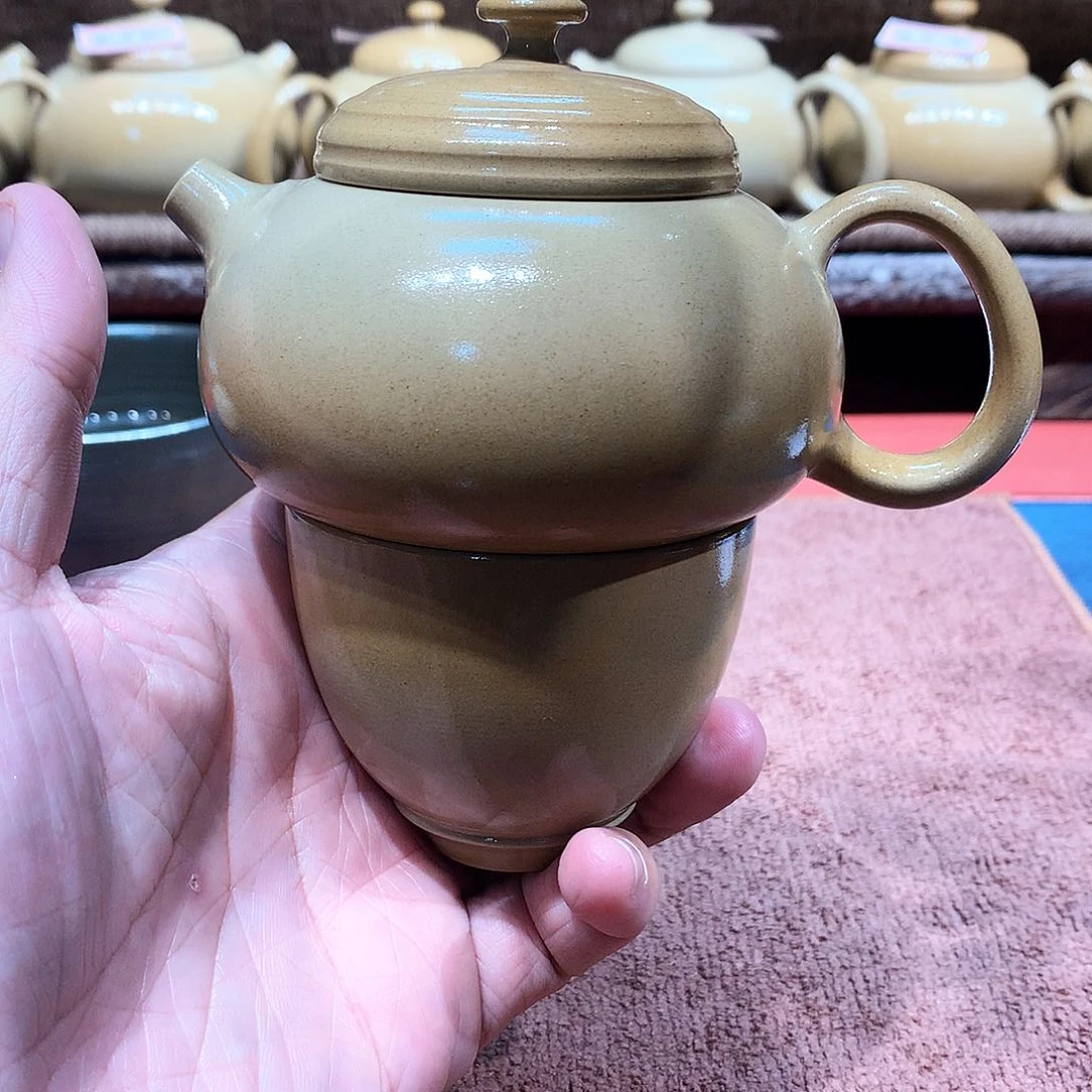 泥塑用****9放漏尽心壶苏打烧160毫升