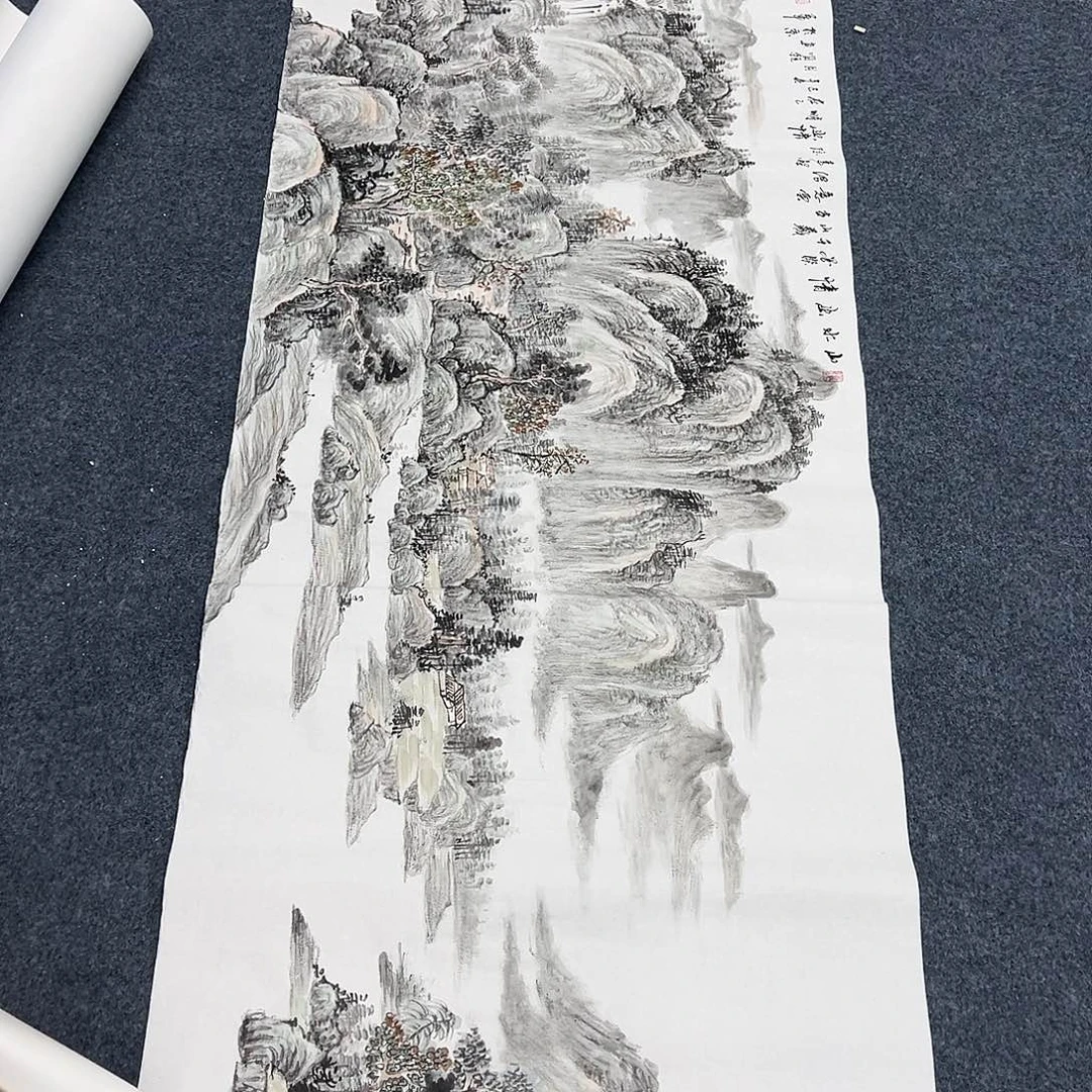 国画纯手绘作品欣赏图