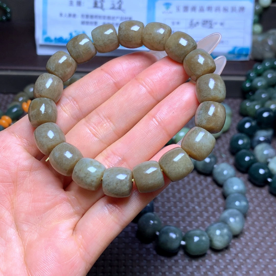 未镶嵌手串和田玉卡12