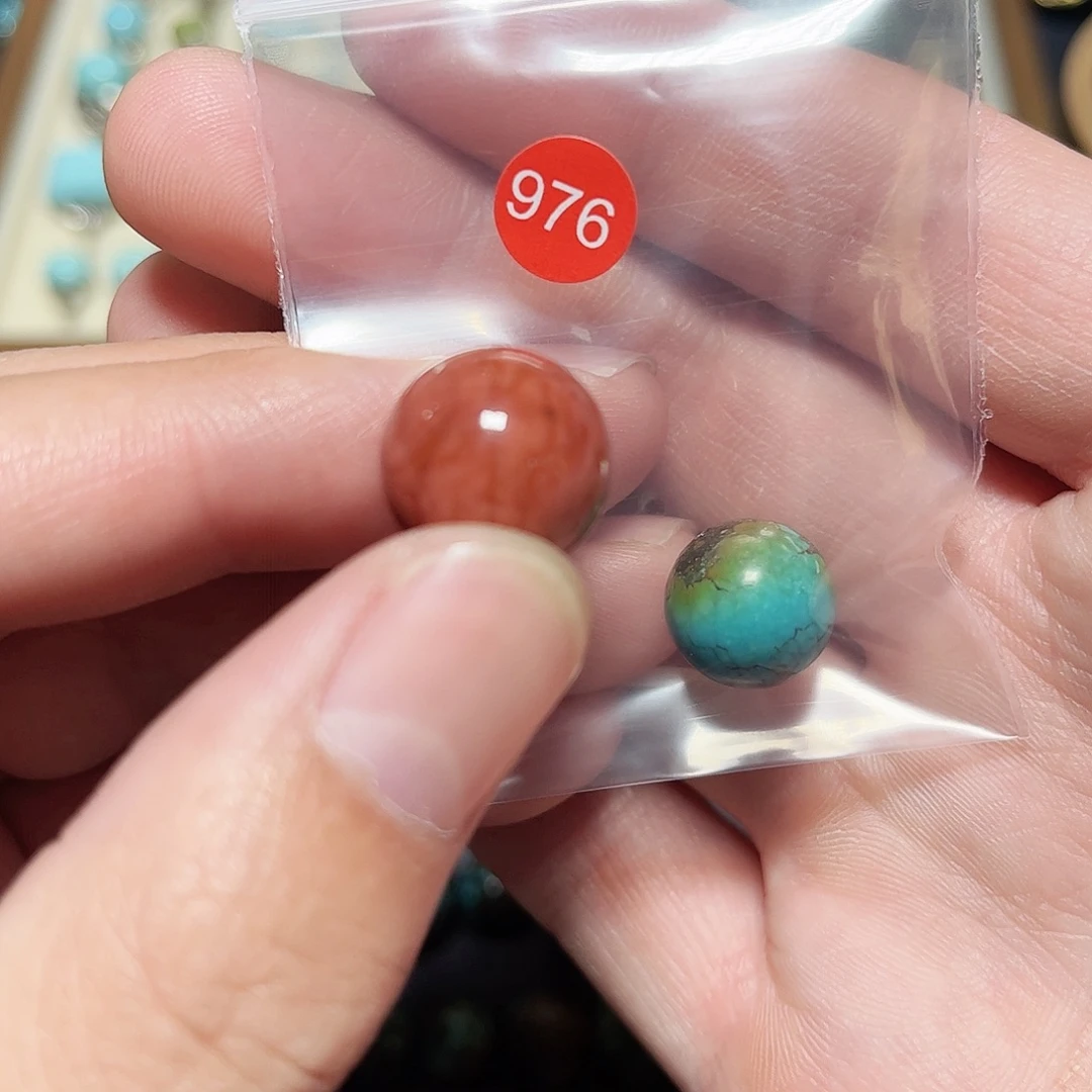 饺***者玛瑙/玉髓未镶嵌圆珠桶珠老型手串！！