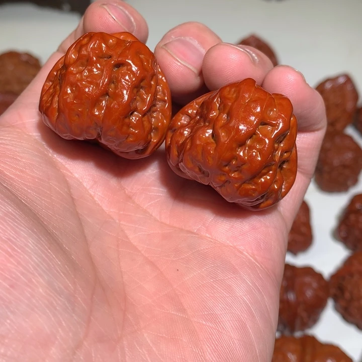 文玩核桃把件蛤蟆头35.9