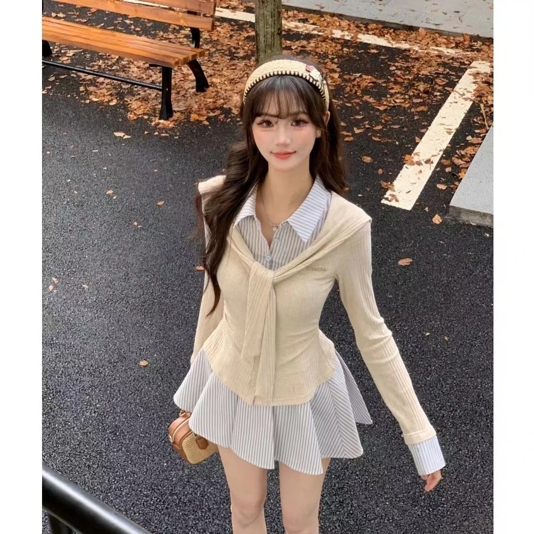 套装卫衣辣妹上衣裤子裙子【直播间为准】