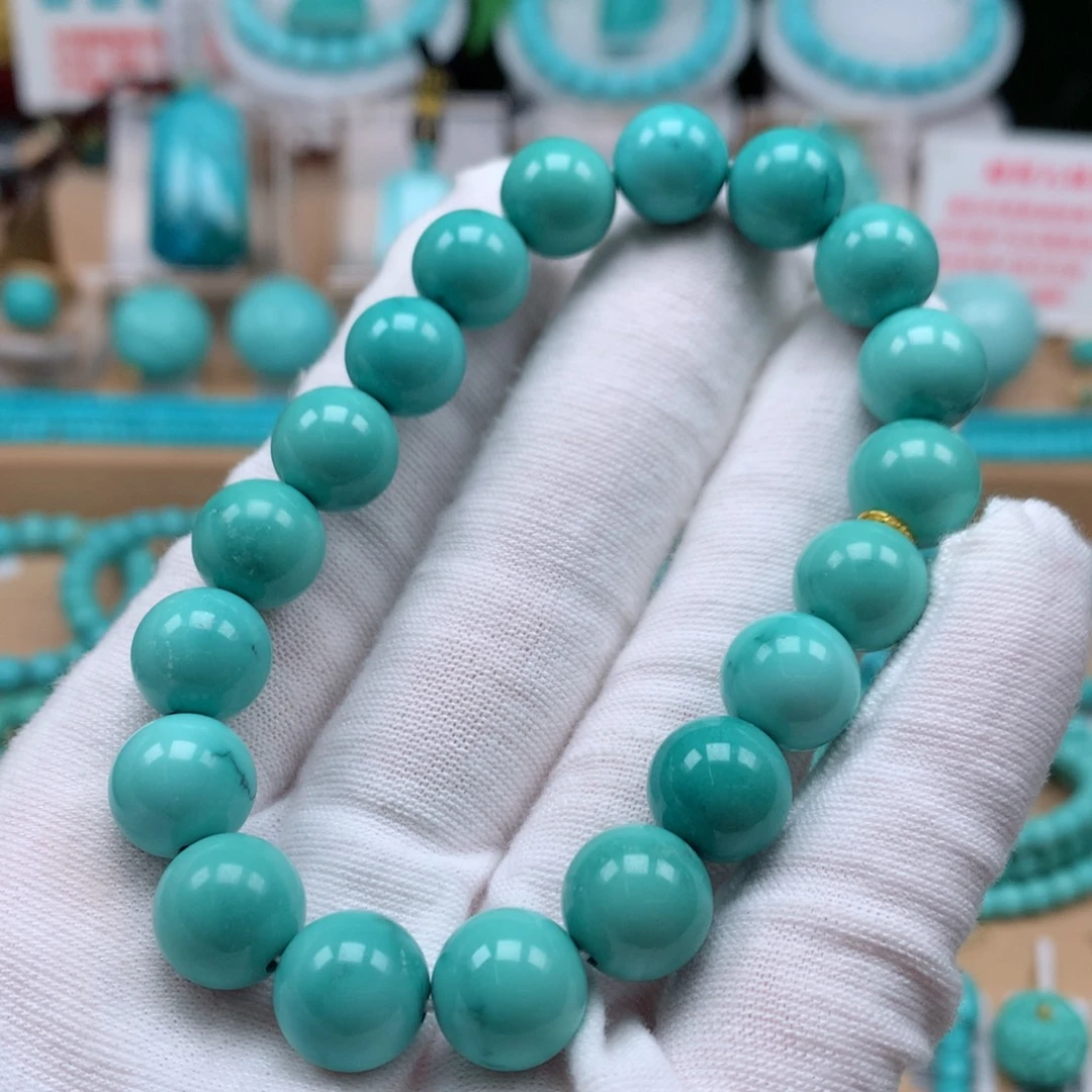 绿松石未镶嵌珠宝奇石直径11mm