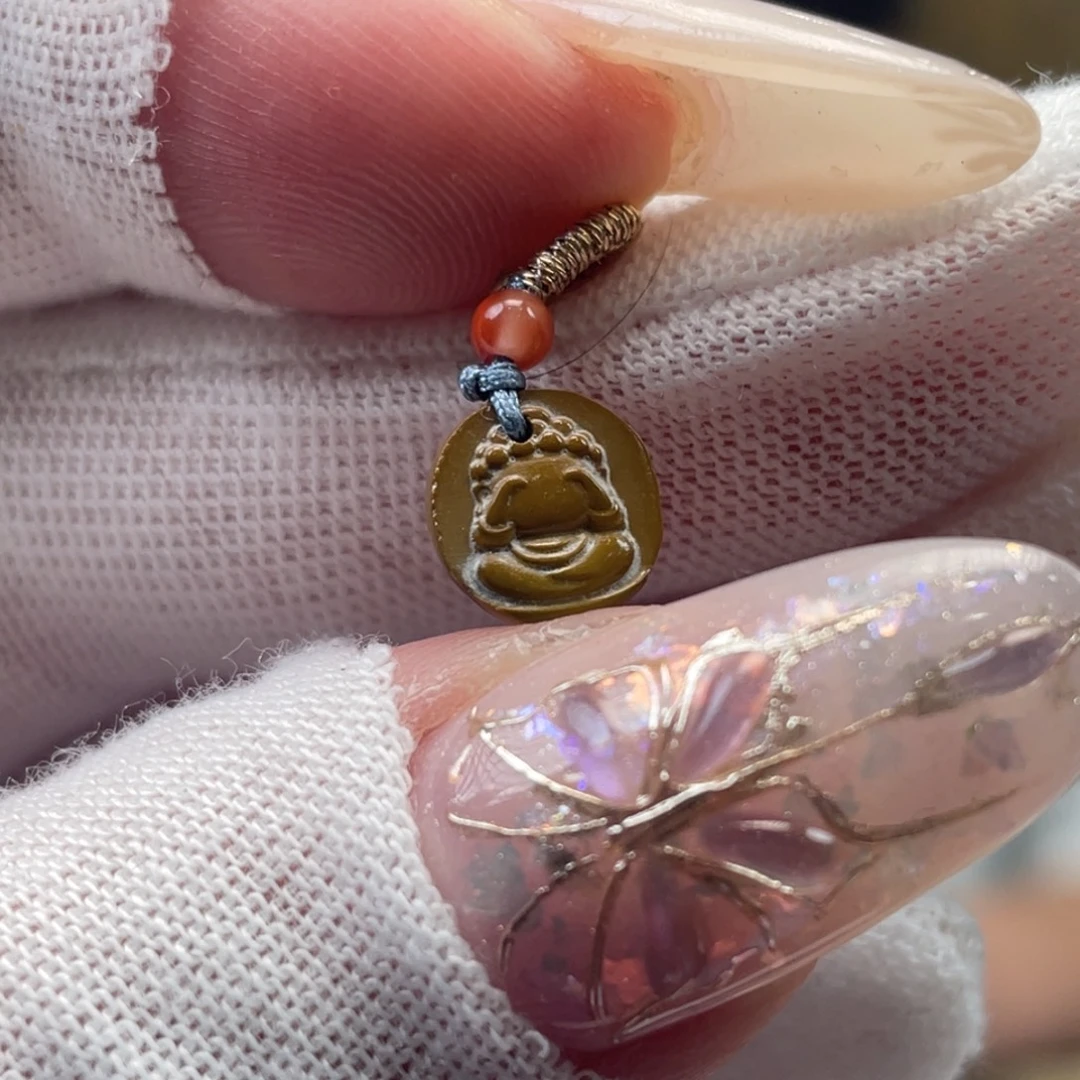 绿松石未镶嵌挂件