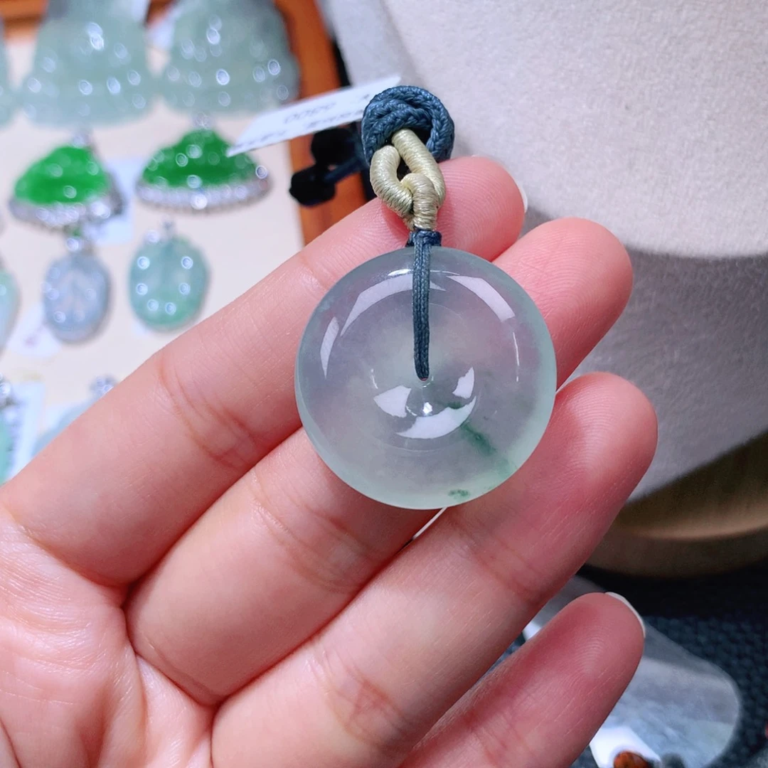 颈饰未镶嵌翡翠扣子27.2*6.1