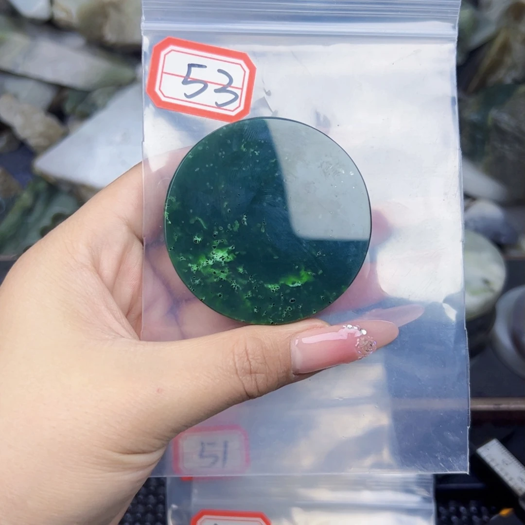 和田玉珠宝半成品未镶嵌