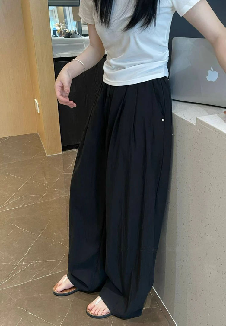 米多多 LX#6095#简约时尚百搭休闲裤