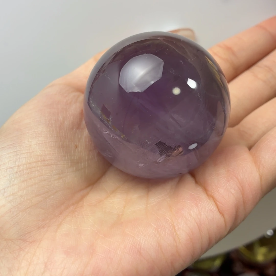 紫晶未镶嵌珠宝半成品45.8