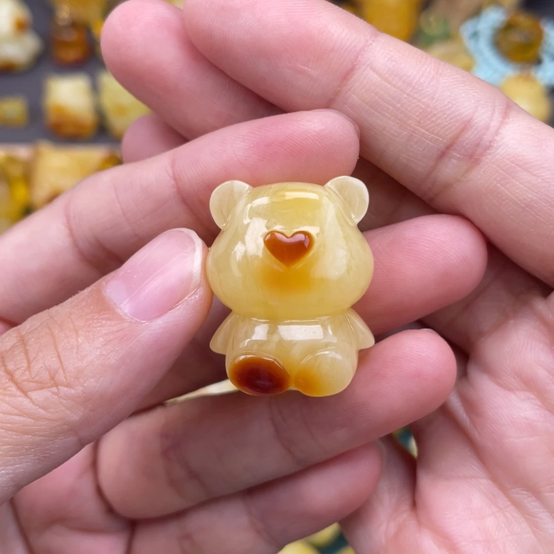 裸石琥珀未镶嵌蜜蜡