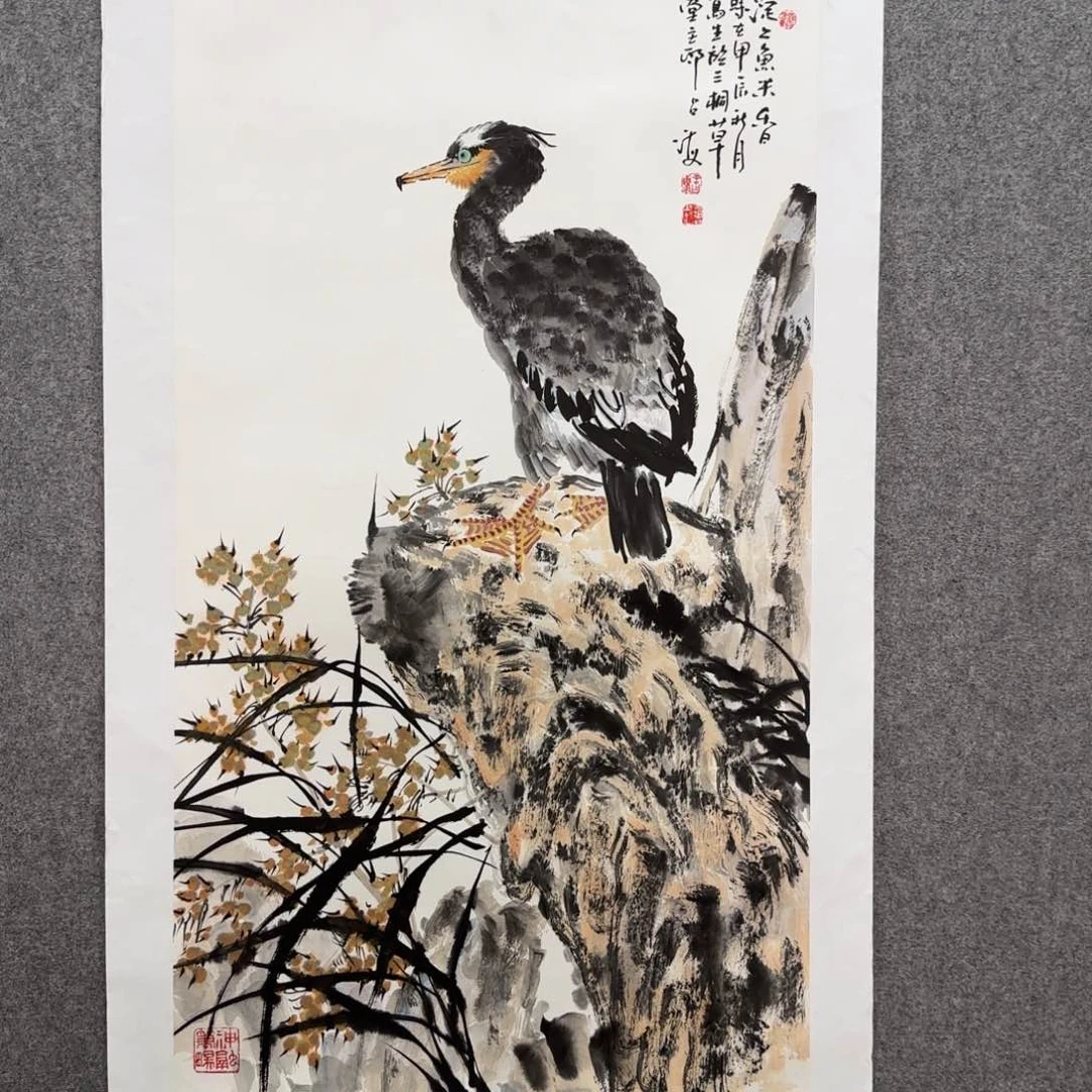 国画王占海老师手绘作品