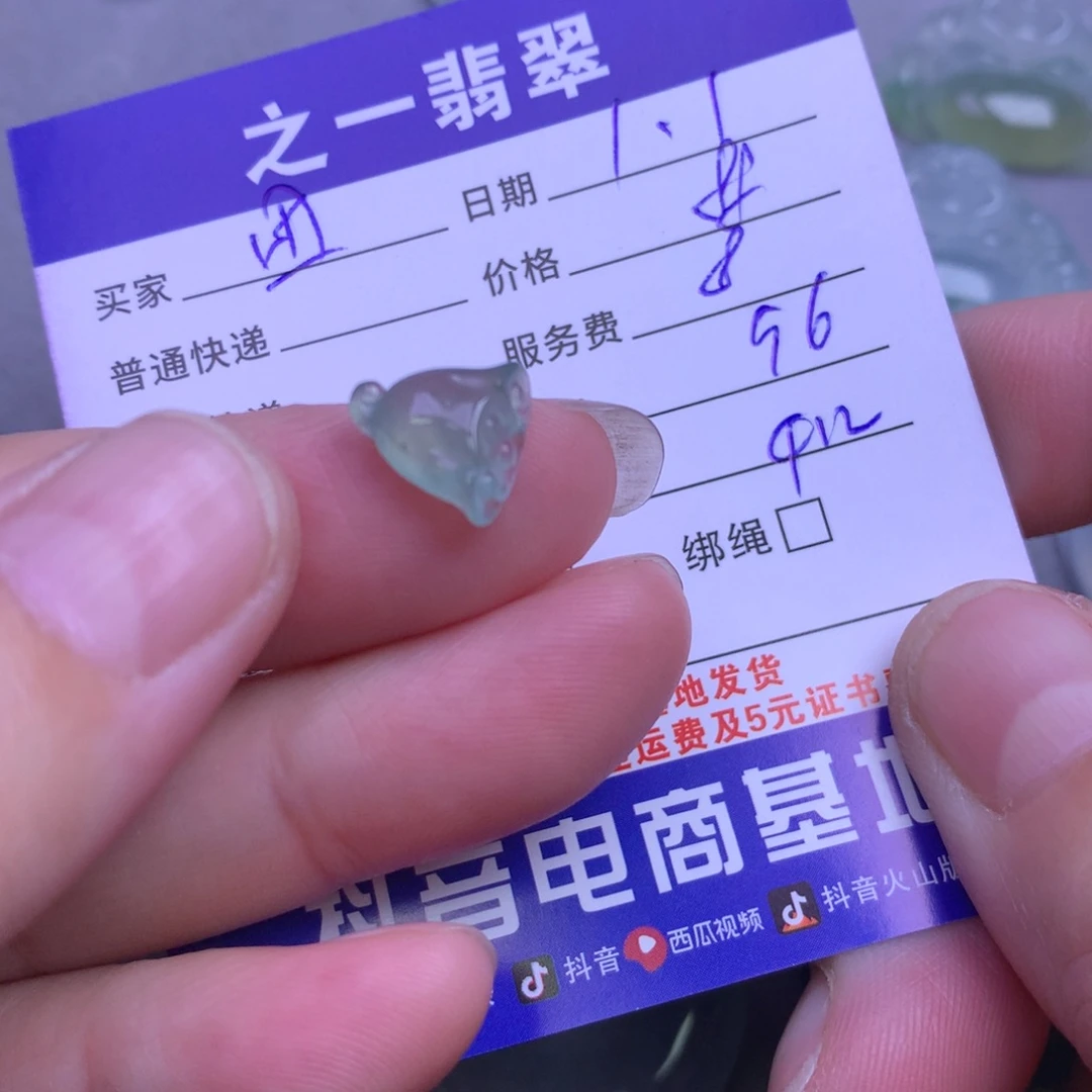 颈饰未镶嵌翡翠团****?