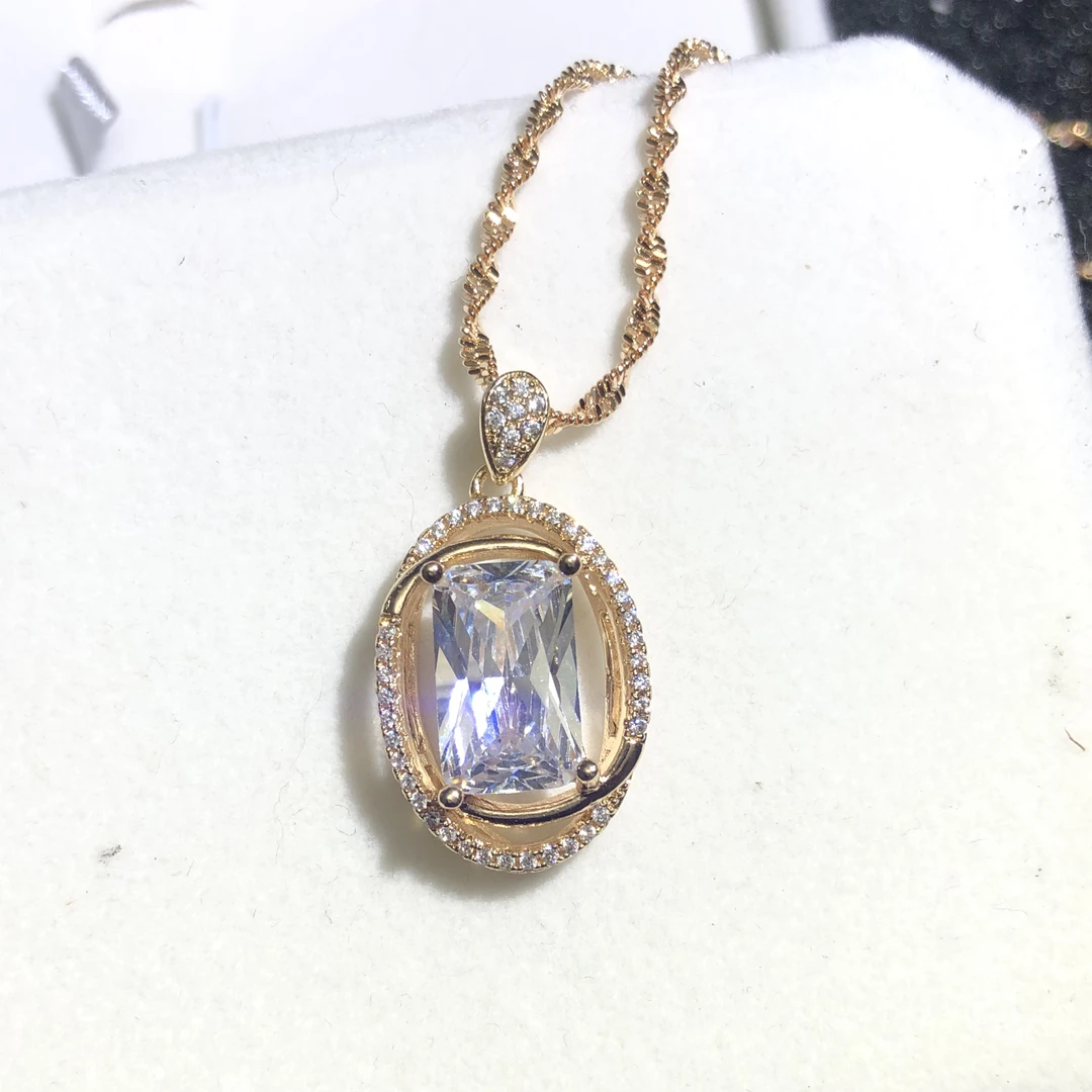 【高级珠宝】豪华镶嵌雷切全反火高级吊坠————————