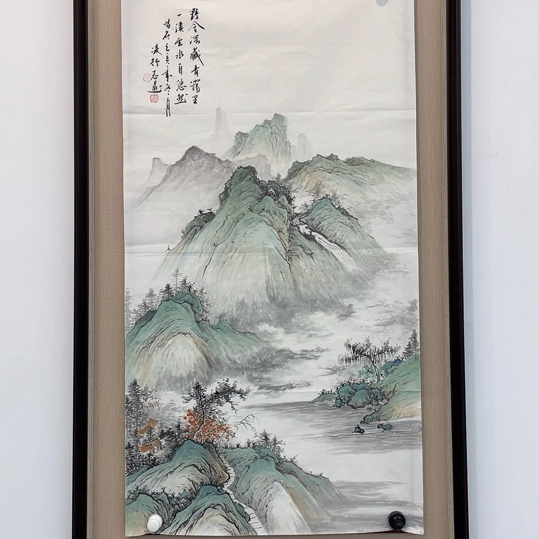 国画凌行志老师手绘国画精品