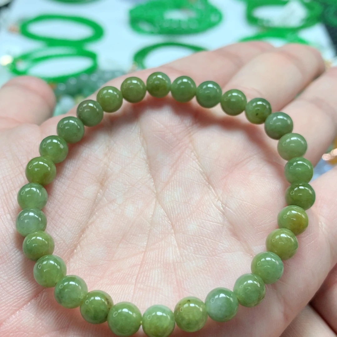 未镶嵌手链翡翠翡翠
