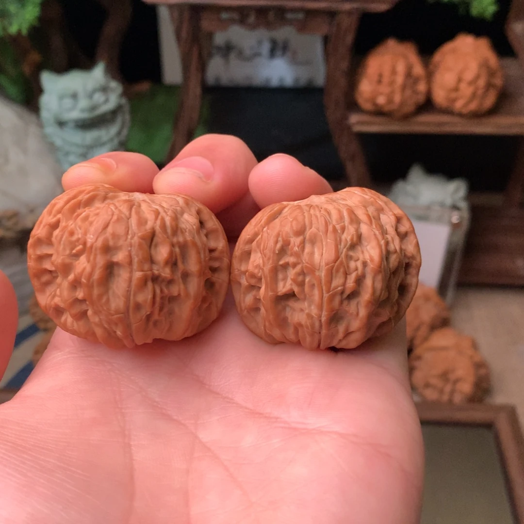 文玩核桃把件42尺寸磨盘