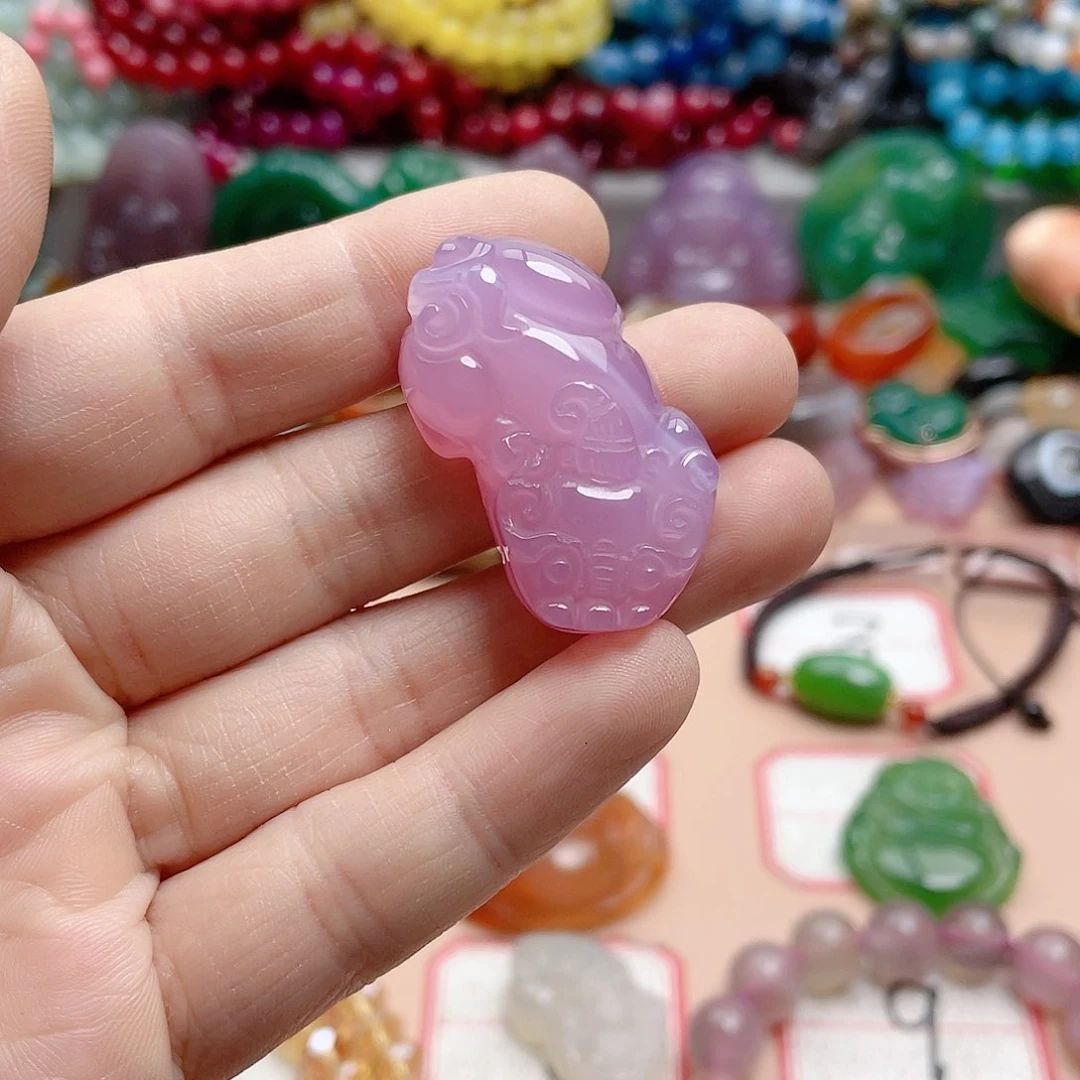 玛瑙/玉髓颈饰合金B*M