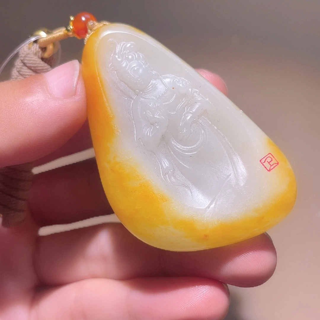 和田玉颈饰未镶嵌Z6