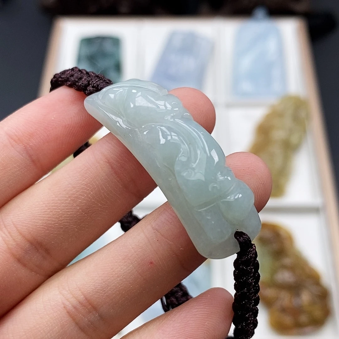 翡翠未镶嵌颈饰缅甸翡翠a货