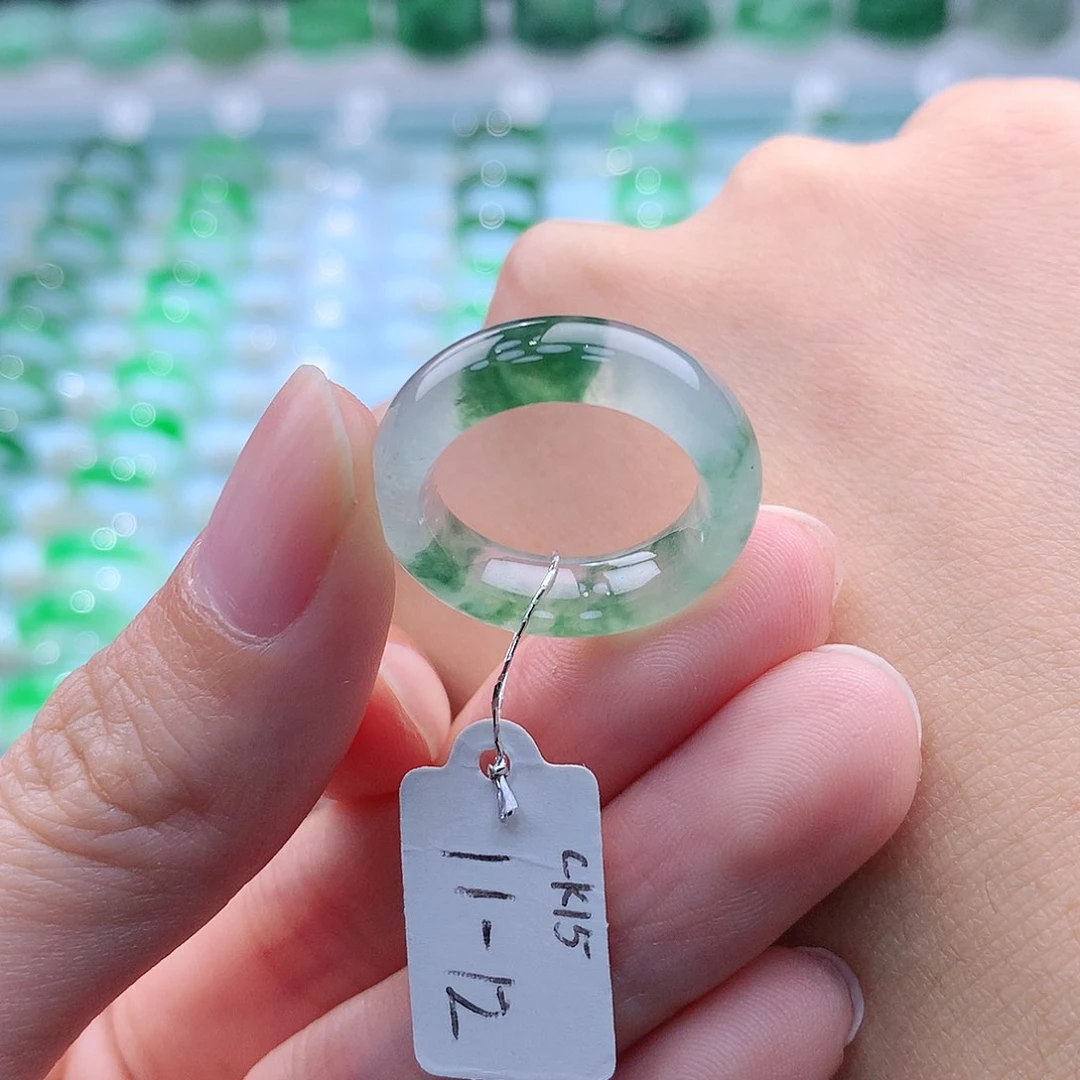 未镶嵌戒指翡翠A货缅甸翡翠