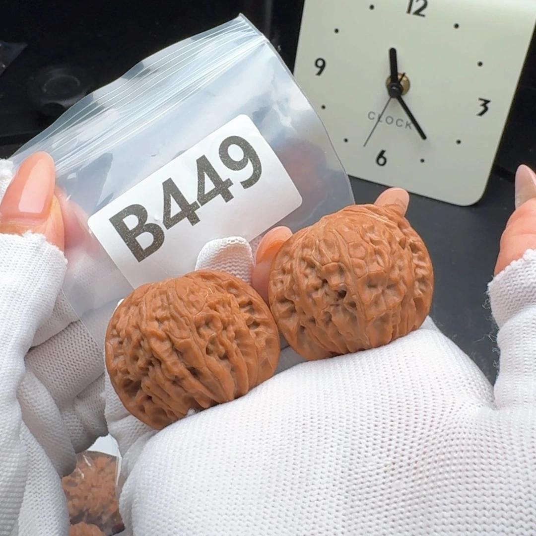 把件文玩核桃39磨盘B449