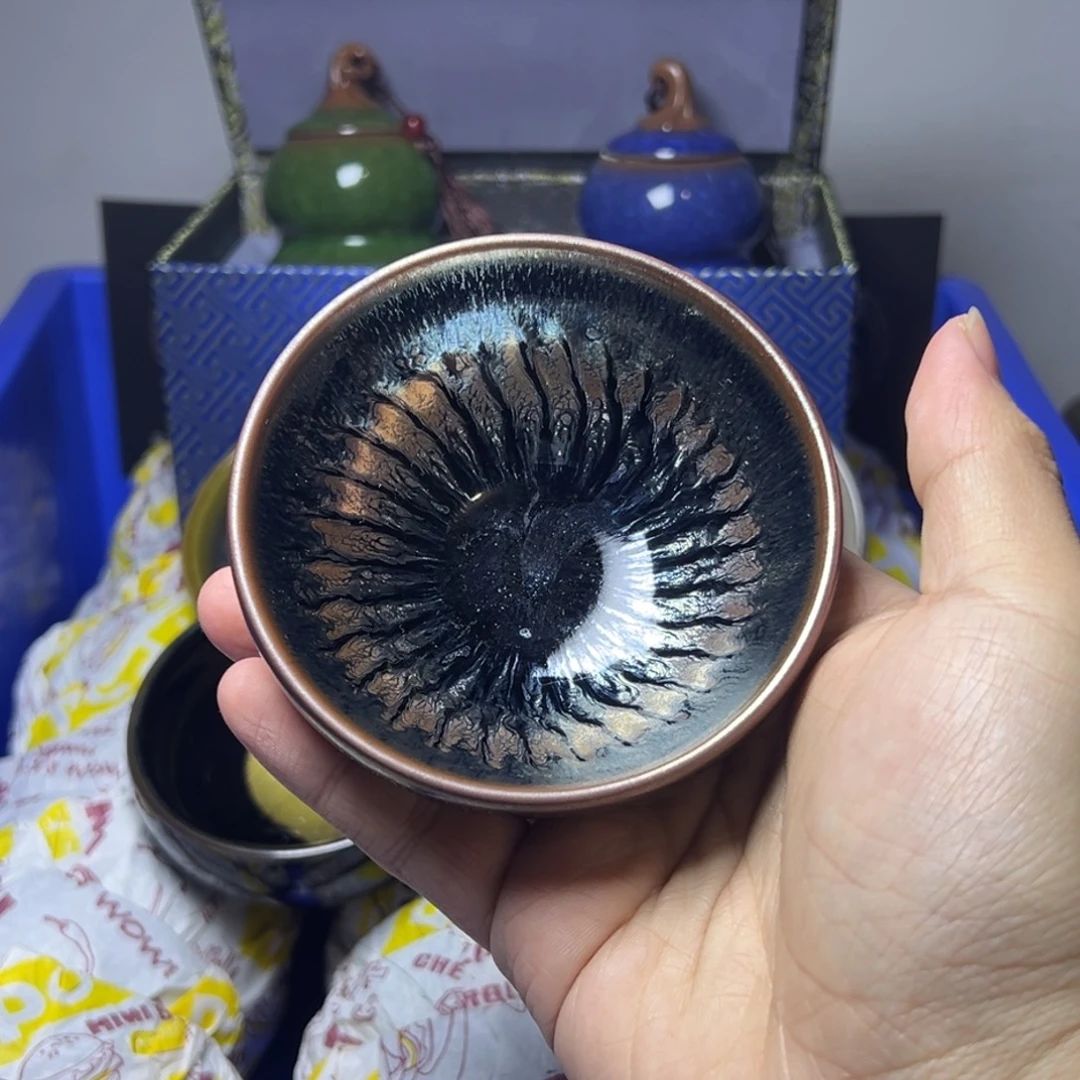 茶盏建阳建盏喝茶主人杯