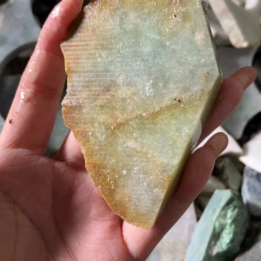翡翠未镶嵌挂件天然翡翠