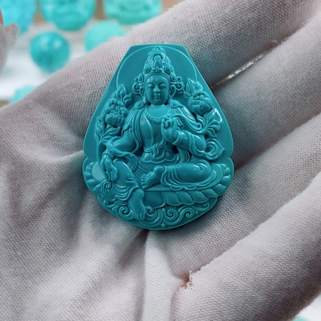 绿松石配饰未镶嵌