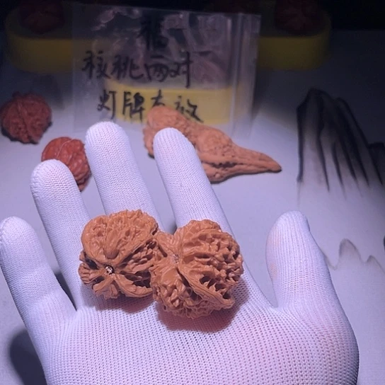朝***朝把件文玩核桃核桃等经济作物和其他作物为原料