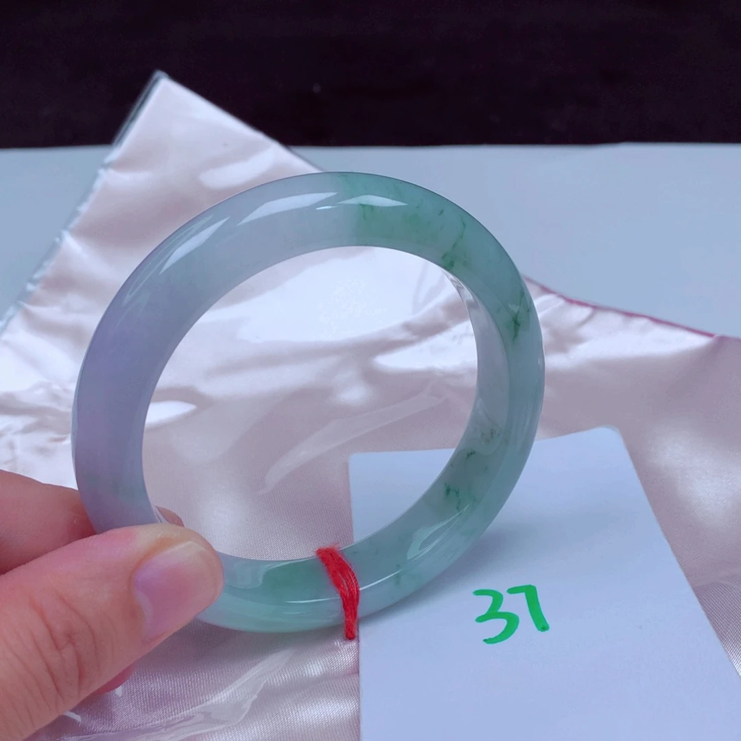 未镶嵌手镯翡翠缅甸天然A货翡翠手镯58.6