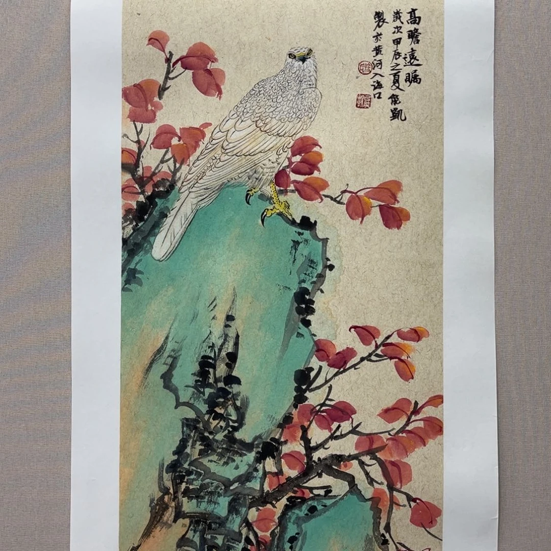 国画艺术家真人手绘